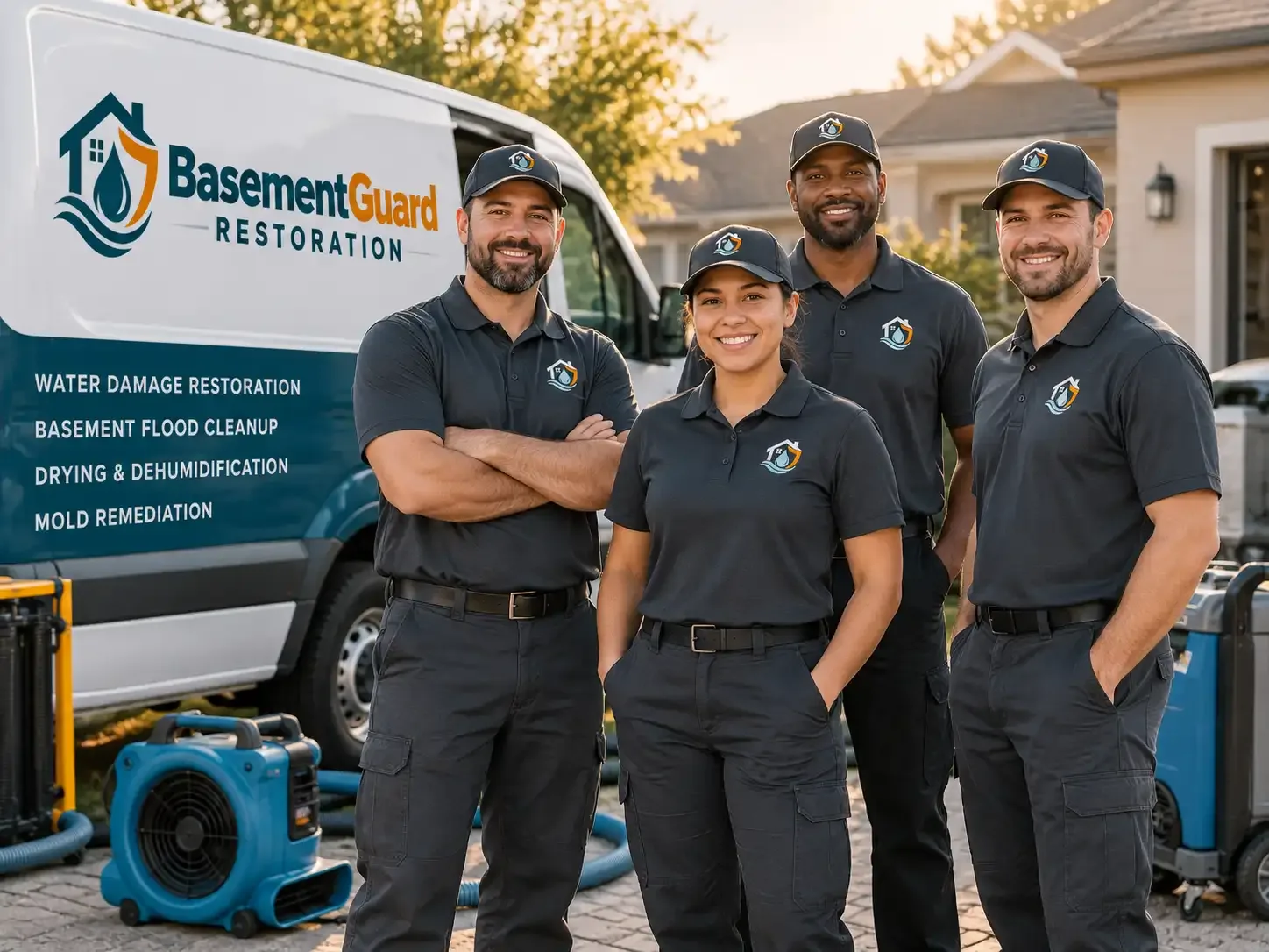 Basement Water Damage Restoration company in Clear Lake, WI